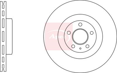 APEC Brake Disc DSK3242