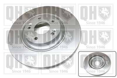 Тормозной диск QUINTON HAZELL BDC6130 для HYUNDAI GRANDEUR