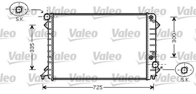 VALEO 734755 Крышка радиатора  для AUDI A8 (Ауди А8)