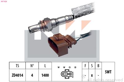 Lambda sonda KW 497 428