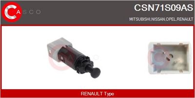 COMUTATOR LUMINI FRANA CASCO CSN71S09AS