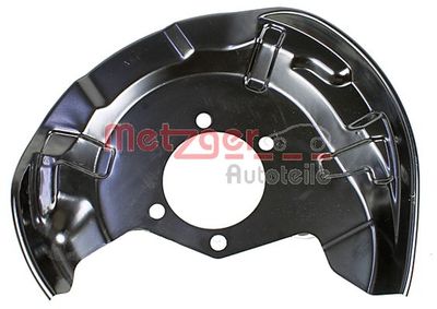 Panel rozbryzgiwujący, tarcza hamulcowa METZGER AUTOTEILE 6115279