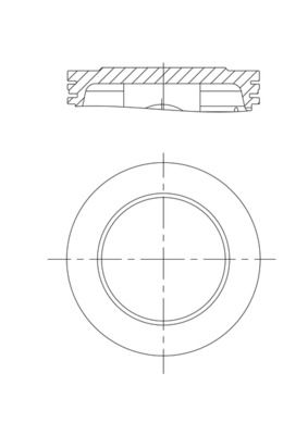 Zuiger - 013PI00138001 - MAHLE