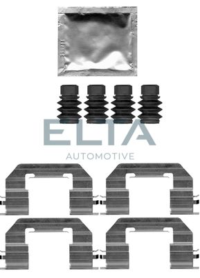 Комплектующие, колодки дискового тормоза ELTA AUTOMOTIVE EA8869 для FIAT FULLBACK
