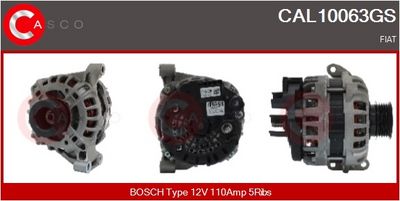 GENERATOR / ALTERNATOR CASCO CAL10063GS