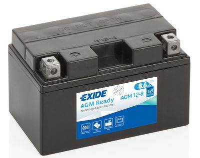 Стартерная аккумуляторная батарея EXIDE AGM12-8 для HONDA NT