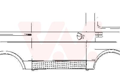 Dveře, karoserie VAN WEZEL 5858174
