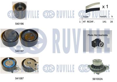 RUVILLE 5505041 Комплект ГРМ 