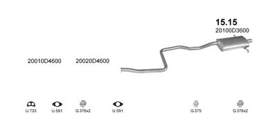 SISTEM DE ESAPAMENT POLMO POLMO05795