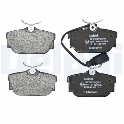 BREMSBELAGSATZ SCHEIBENBREMSE DELPHI LP1541 1