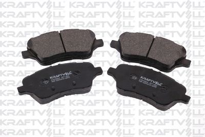 Комплект тормозных колодок, дисковый тормоз KRAFTVOLL GERMANY 07010064 для FORD B-MAX
