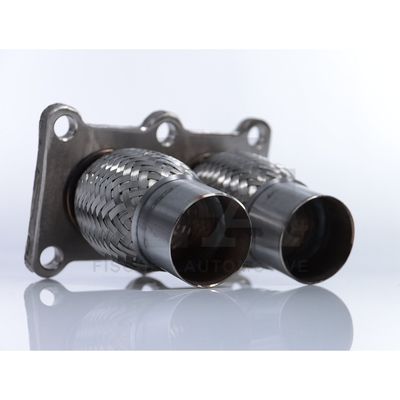 Gofrēta caurule, Izplūdes gāzu sistēma