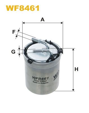 Топливный фильтр WIX FILTERS WF8461 для VW XL1