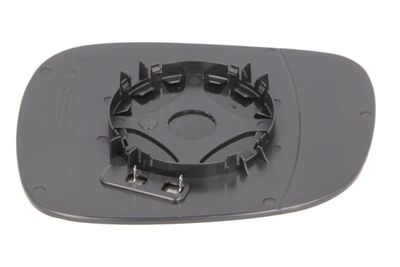 Zijspiegel glas Links (asferisch, met verwarming, chroom) past: BMW X1 E84, X3 E83, X3 F25 09.07-06.15