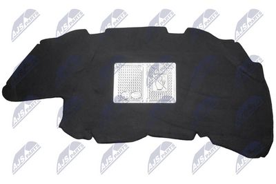 Garso izoliacijos medžiaga, variklio niša