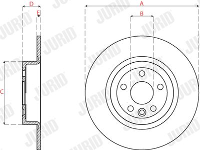 Brake Disc 563264JC