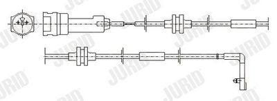 WARNKONTAKT BREMSBELAGVERSCHLEIß