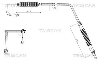 Hydraulikschlauch, Lenkung
