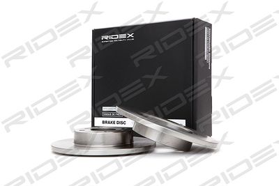 Тормозной диск RIDEX 82B0384 для FIAT BARCHETTA