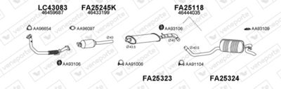 ABGASANLAGE VENEPORTE 250137