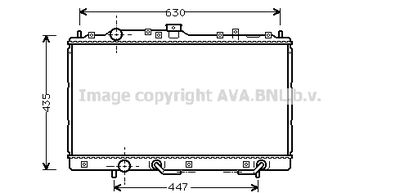 AVA QUALITY COOLING MT2114 Крышка радиатора для MITSUBISHI LANCER VI (CJ_, CP_)
