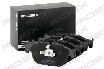 Комплект тормозных колодок, дисковый тормоз RIDEX 402B1167 для CITROËN DS4