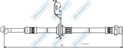 APEC Brake Hose BHO4248