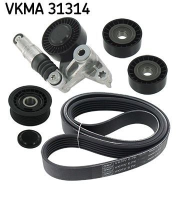 Поликлиновой ременный комплект VKMA 31314