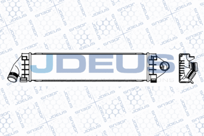 JDEUS M-812120A Интеркулер  для FORD GALAXY (Форд Галаx)