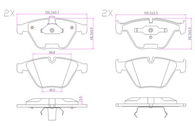 SET PLACUTE FRANA FRANA DISC BOGAP B8210227 3