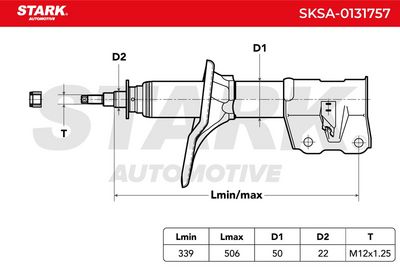 амортисьор STARK SKSA-0131757