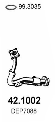 Rura wydechowa ASSO 42.1002