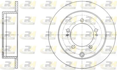 спирачен диск ROADHOUSE 6903.00
