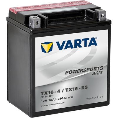 Стартерная аккумуляторная батарея VARTA 514902021I314 для SUZUKI VZ