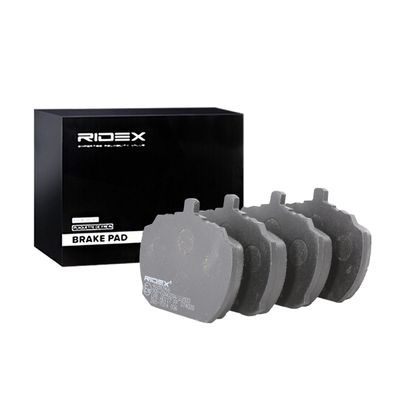 комплект спирачно феродо, дискови спирачки RIDEX 402B0966