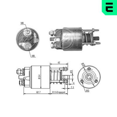 SOLENOID ELECTROMOTOR