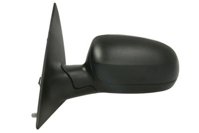 Zijspiegel Links (elektrisch, asferisch, met verwarming, under-coated) past: OPEL CORSA C 09.00-12.06