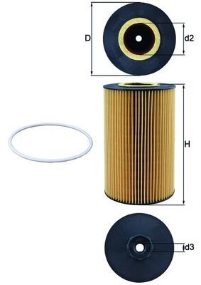 Oil Filter OX 425D