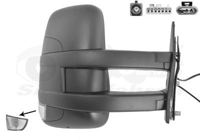 VAN WEZEL 2816818 Указатель поворотов для IVECO DAILY V c бортовой платформой/ходовая часть