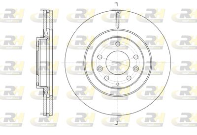 Тормозной диск ROADHOUSE 61638.10 для MAZDA CX-7