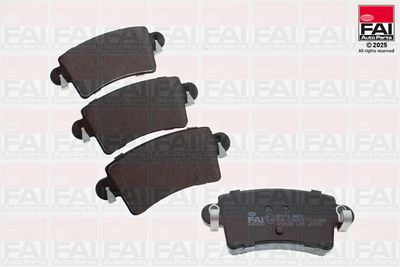 Zestaw klocków hamulcowych, hamulce tarczowe FAI AUTOPARTS BP313