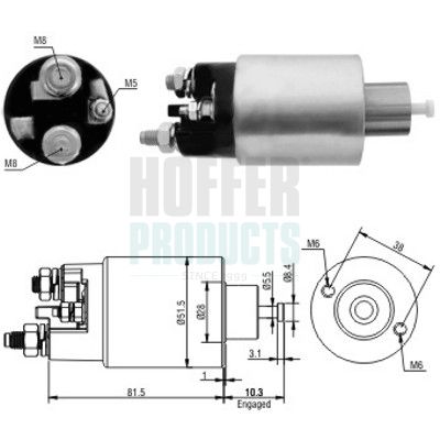 SOLENOID ELECTROMOTOR