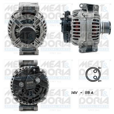 Alternator MEAT & DORIA 5510096G