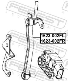 RIGIDIZARE BARă DIRECțIE REGLARE NIVEL FEBEST 1623002FL 1