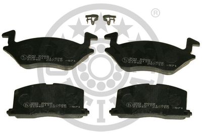 Комплект тормозных колодок, дисковый тормоз OPTIMAL BP-09668 для TOYOTA STARLET
