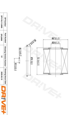 FILTRU ULEI DR!VE+ DP1110110069
