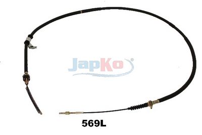 Ťažné lanko, parkovacia brzda JAPKO 131569L
