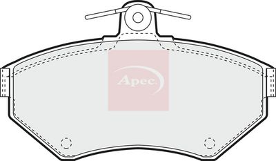APEC Brake Pad Set, disc brake PAD961