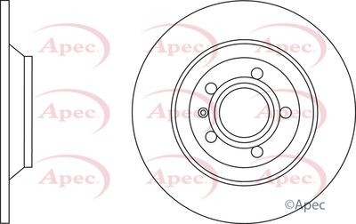 Brake Disc APEC DSK3437