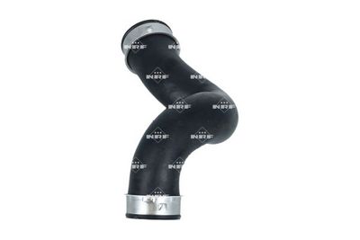 Intercooler slang Links (Achter, diameter 48mm, lengte 420mm, zwart)